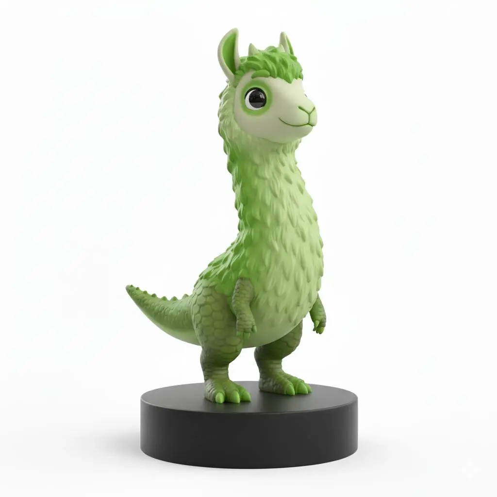 Llama Dinosaur cute fun