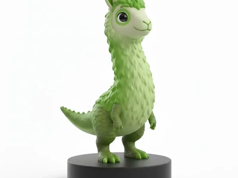 Llama Dinosaur cute fun