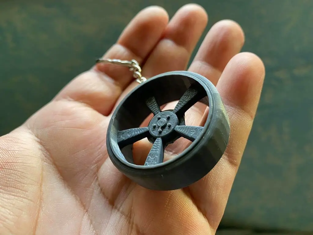 Wheel Keychain