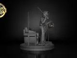 STL from SCARY MOVIE, a Chibi Comedy Model for 3D Printing-7