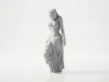 Badlands Lady Classical Statue Female Figure 3D Printable-2