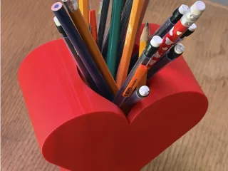 Valentine's Day Pencil Holder