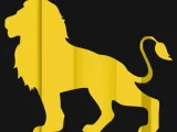 Lion - 3D TextFlip Optical Illusion Sculpture-1