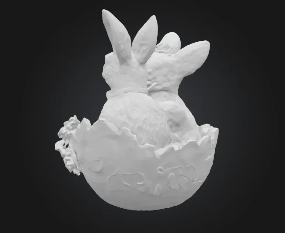 3D Printer Files | 3MF File | Easter bunny in a egg | Creality Cloud