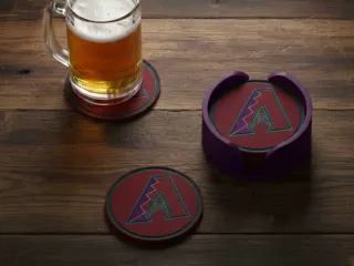DIAMONDBACKS COASTERS AND HOLDER