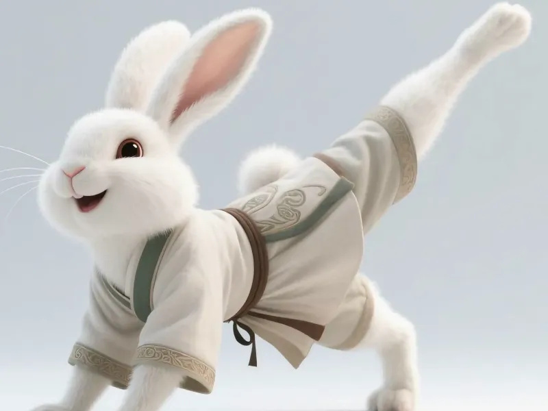 Conejito Kung Fu