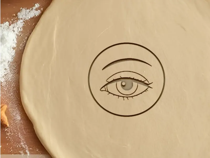 Eye Cookie Cutter, Biscuit Cutter