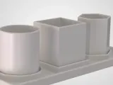 Set di vasi per fiori (Set di tre vasi)-0