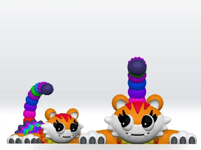 Yarnabelle poppy playtime STL file 3D Model Character Fanart