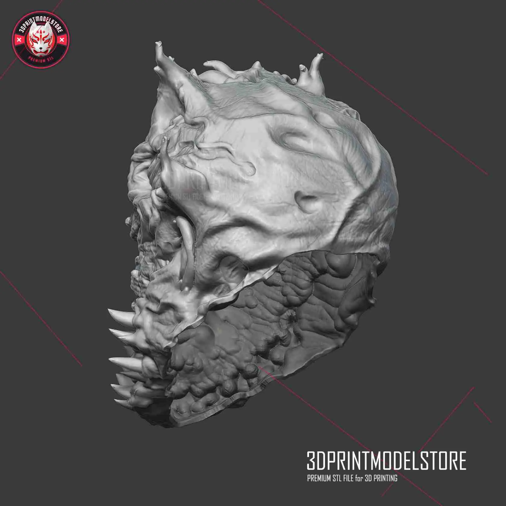 Venom Cosplay Helmet - Venom Head - Halloween Costume