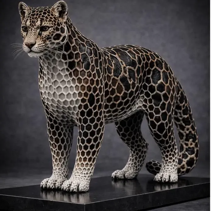 Nebelparder, Hexa Skulpture