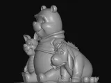 winnie the pooh, piglet and eeyore-1
