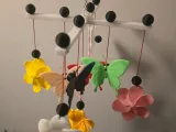 Butterfly Spring Time Mobile C-6