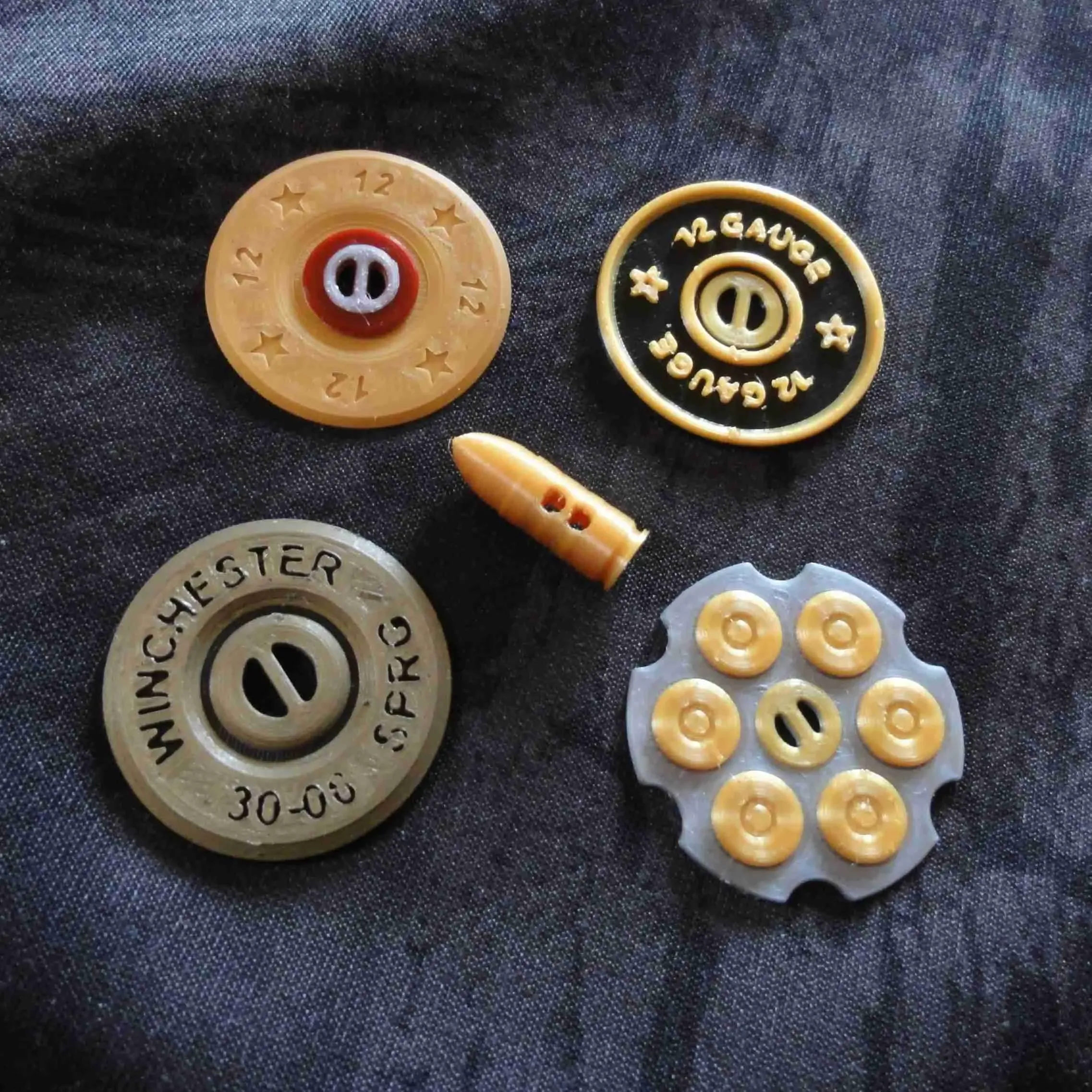 Bullet Clothing Buttons - Clothes Buttons Design Contest