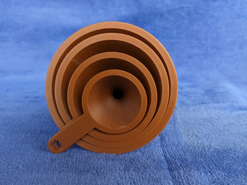 Funnels - Set of 4 (Large, Medium, Small, and Extra Small)