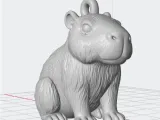 Capybara Keychain-0