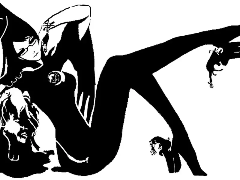 Pochoir Bayonetta