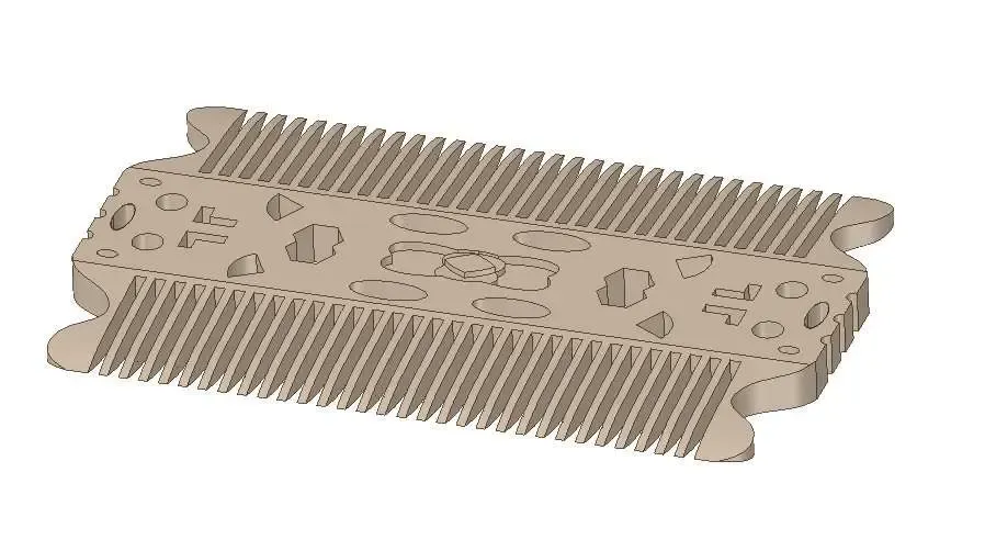 Chinese style comb