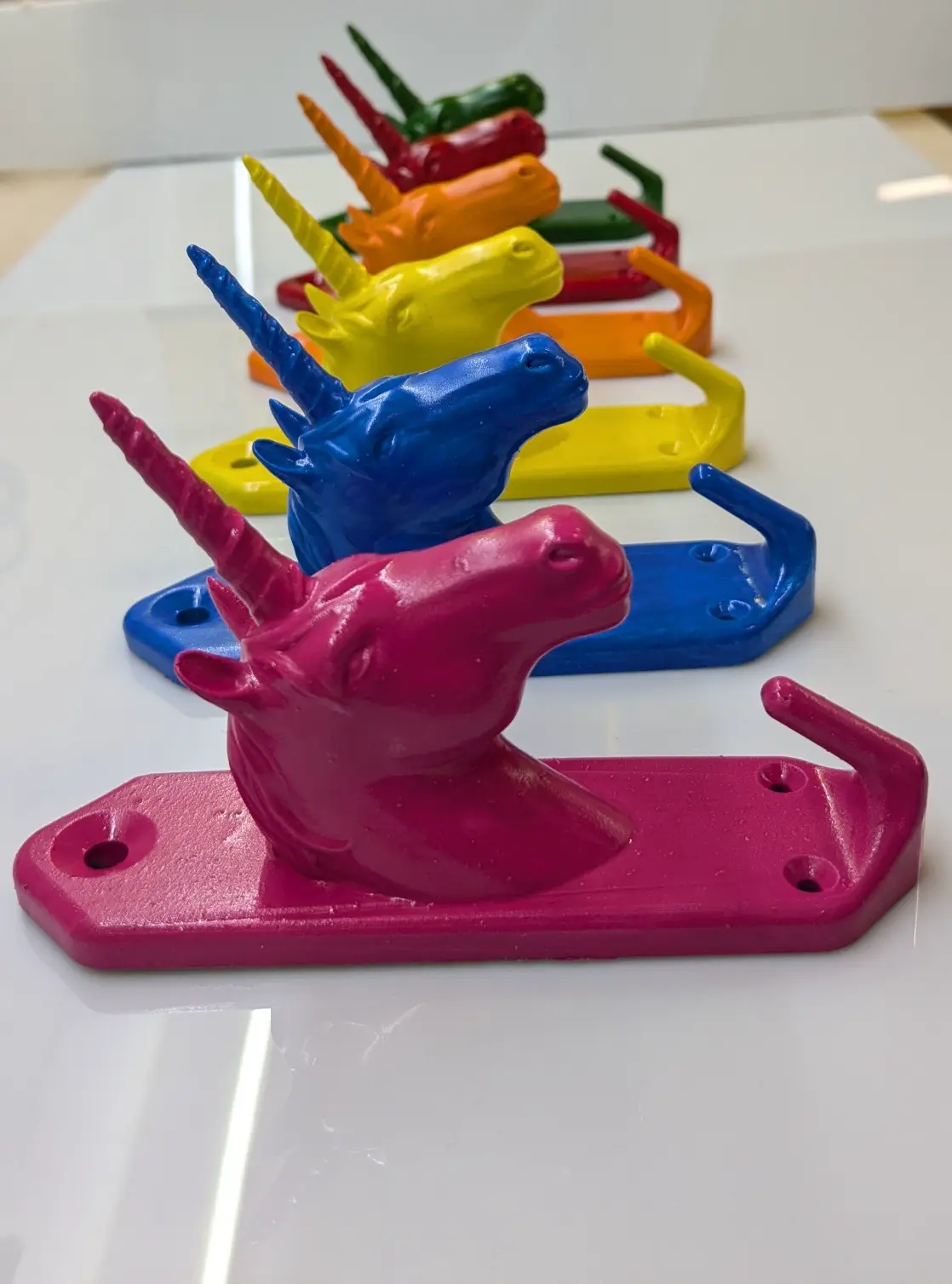 Einhorn-Regenbogen-Garderobe