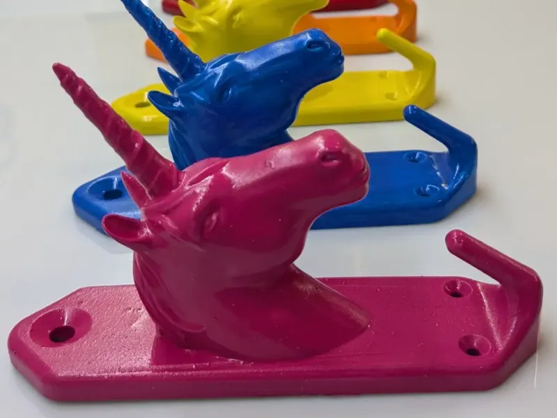 Einhorn-Regenbogen-Garderobe