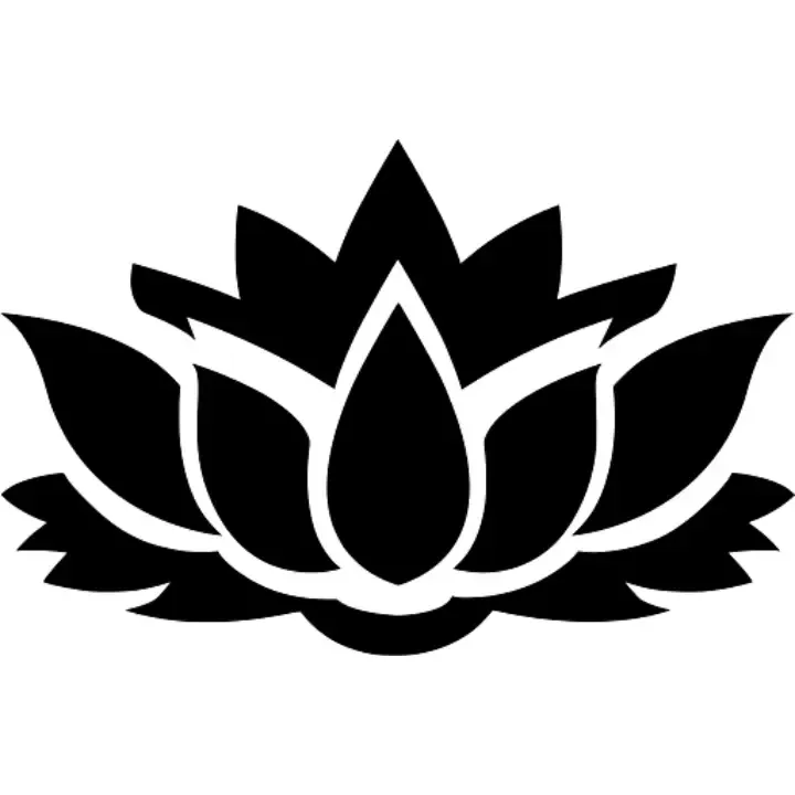 decoración flor de loto