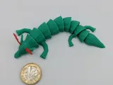 Kerst gelede draak-3