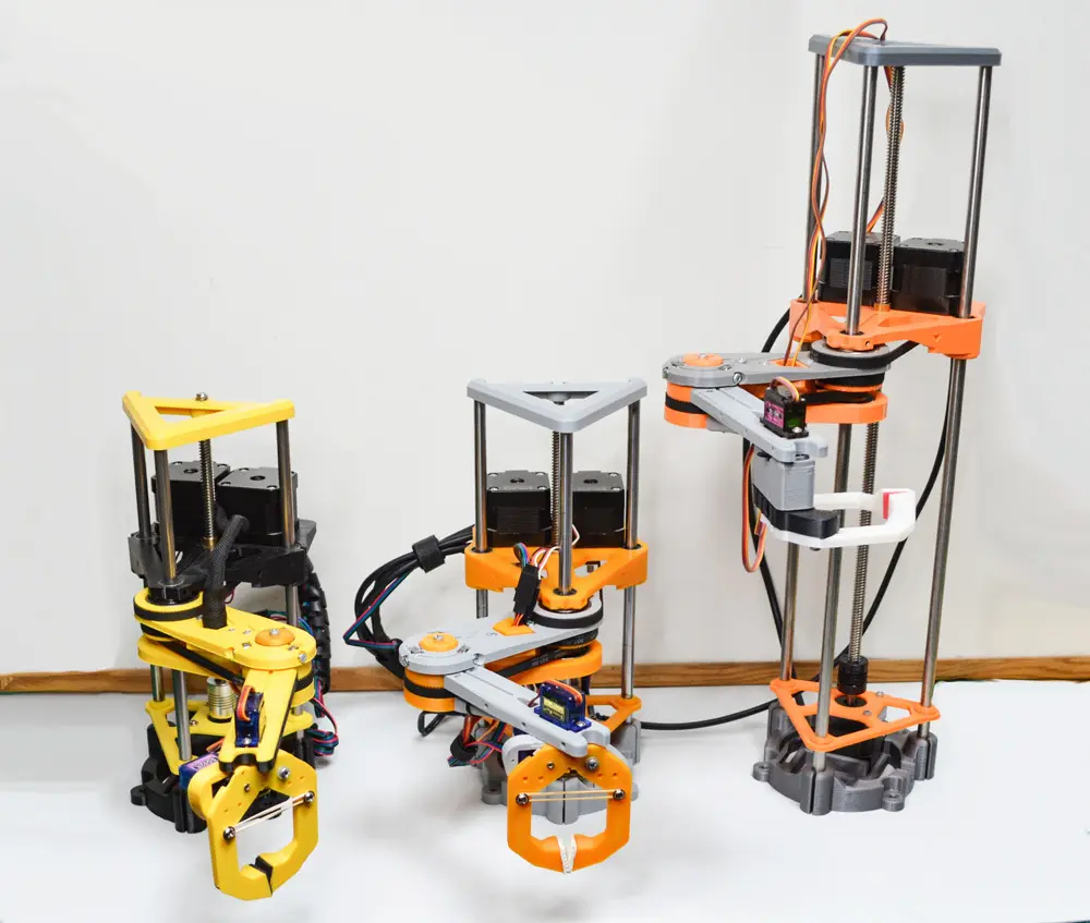 Arduino Robotic Arm (OPEN SOURCE) + Python control APP + EXT