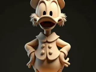 Yong Scrooge McDuck  - Jovem tio patinhas - fan art