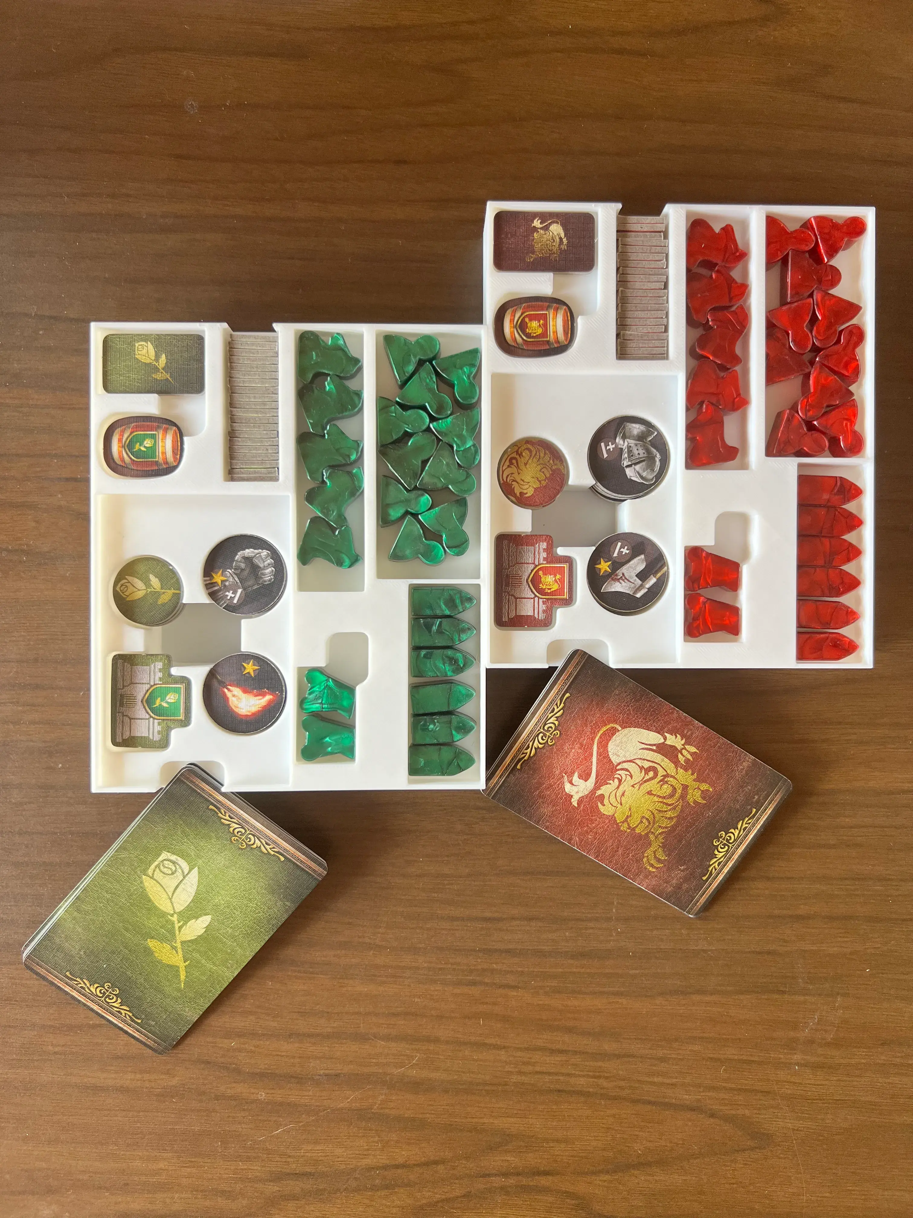 Game of Thrones Board Game Organizer - STL file  Unsleeved