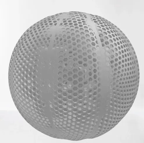 Wilson airless basketball - jumps high not hollow