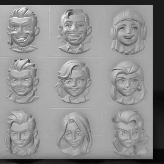 avatars from the game lol 4