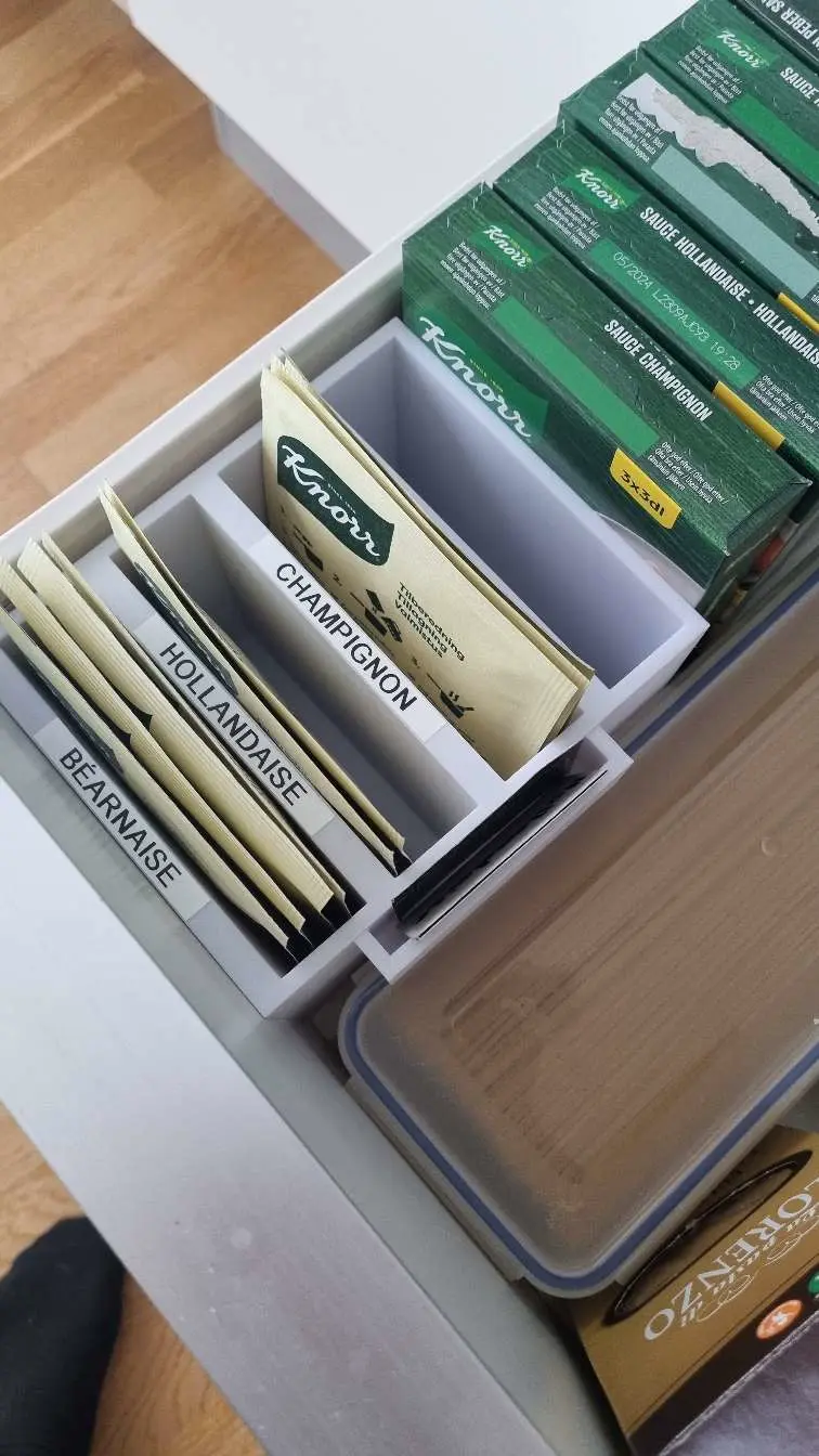 Knorr Sauce Storage (with recipe self) 