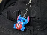 Stitch R Keychain-0