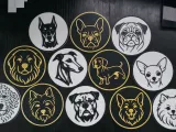 🐾 + 10 Customizable Dog Breed Coasters – Version 2 is Here!-3