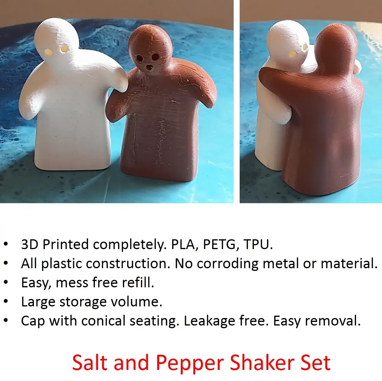 Salt and Pepper Shaker Set