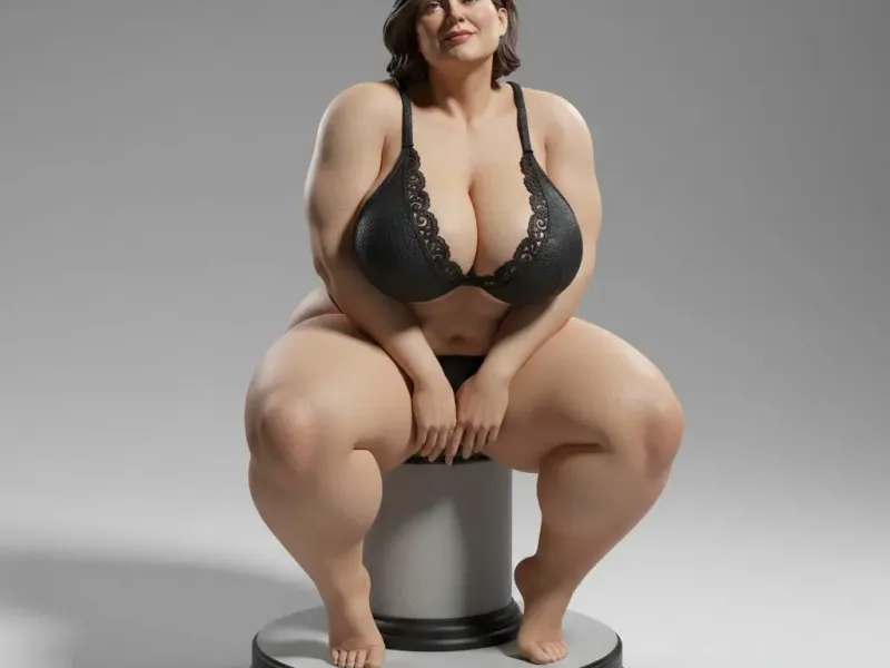 Edge of a Seat Bikini Yoga Pose