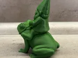 Gnome / Dwarf with Frog-2