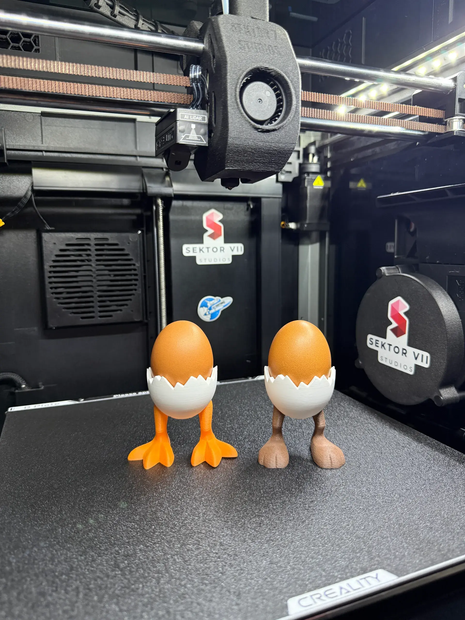 3D Printer Files | 3MF File | EGG HOLDER WITH LEGS (CHICKEN +