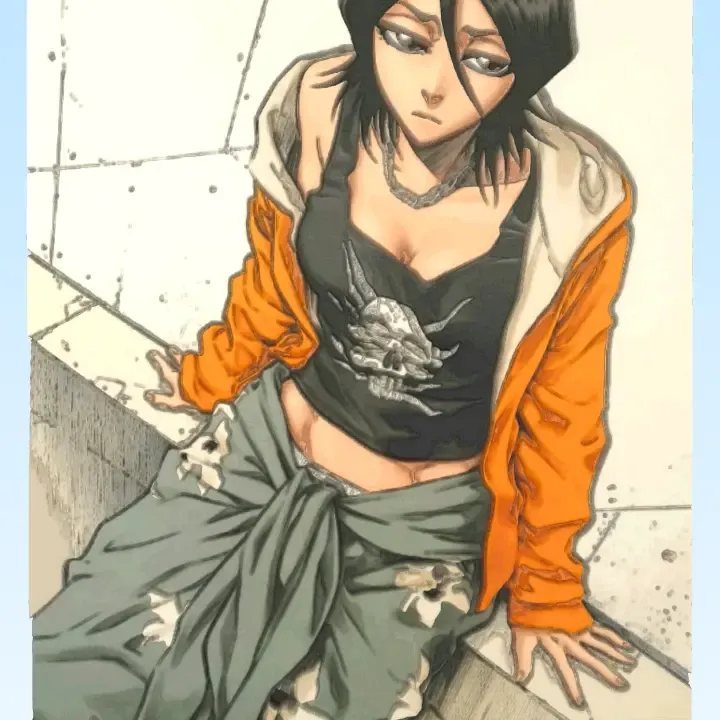 Bleach Rukia Sanatı