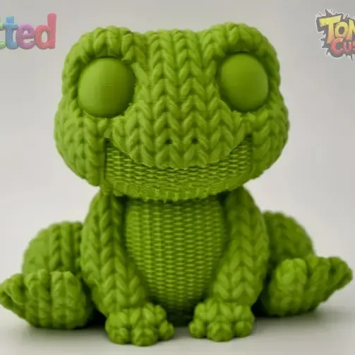 knit frog