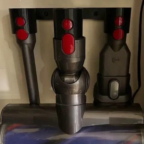 Dyson V8 - 3 tool holder - Wall mounted