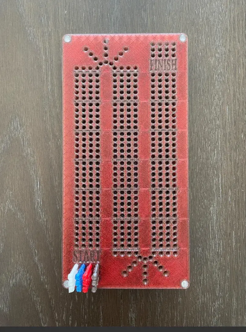 Cribbage, chess, and checkers travel set