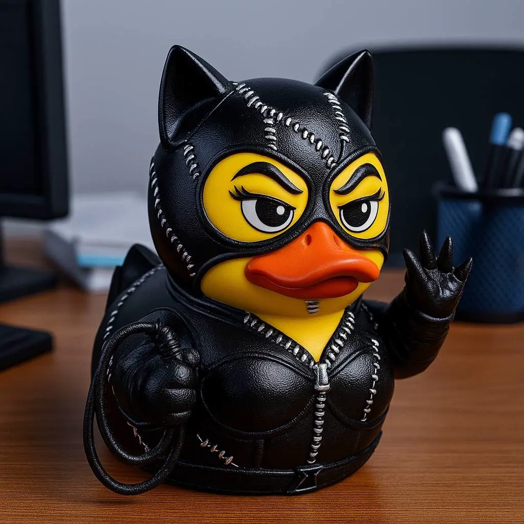 Rubber Duck - Cat woman new version DC - 3d print