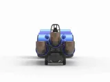 Pulling tractor with 3 jet engines Scale 1:25-3