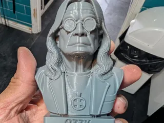 Ozzy Osbourne bust