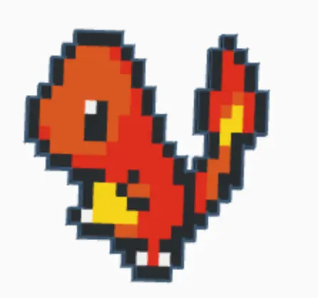 charmander wall decoration ( white resin or FDM to color)