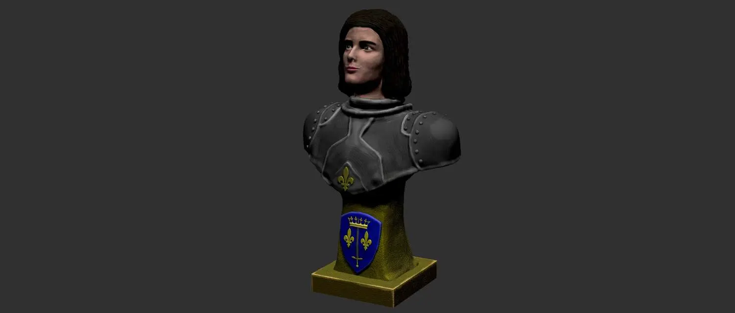 Joan of Arc Büstü - Joan of arc büstü