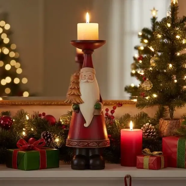Santa Claus - Candle holder