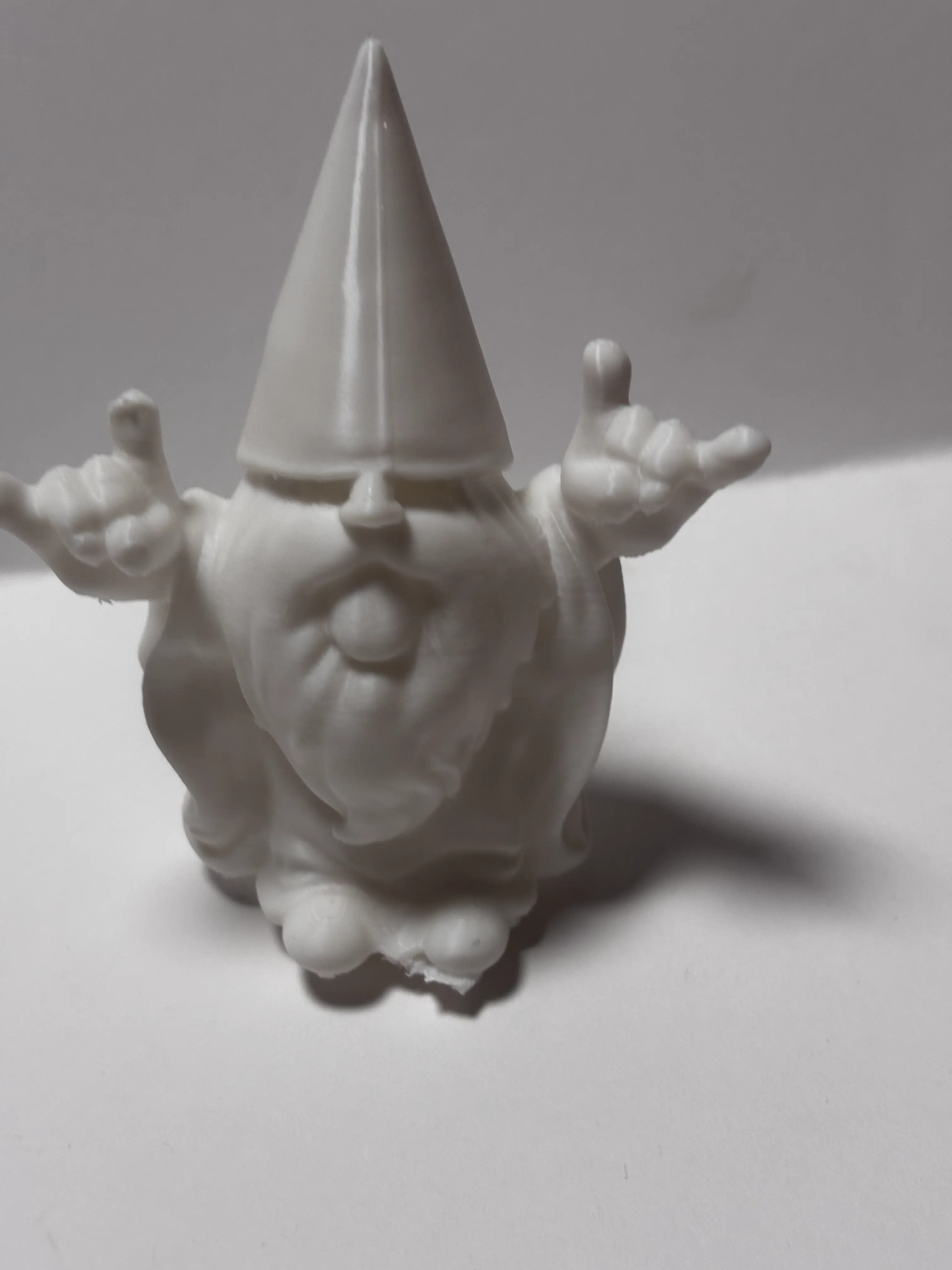 Rock n roll gnome garden decoration