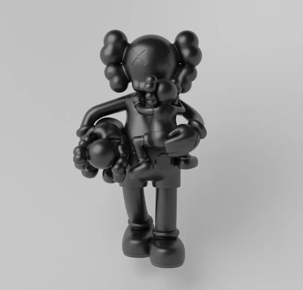 Kaws Clean Slate Art Toy Fan Art